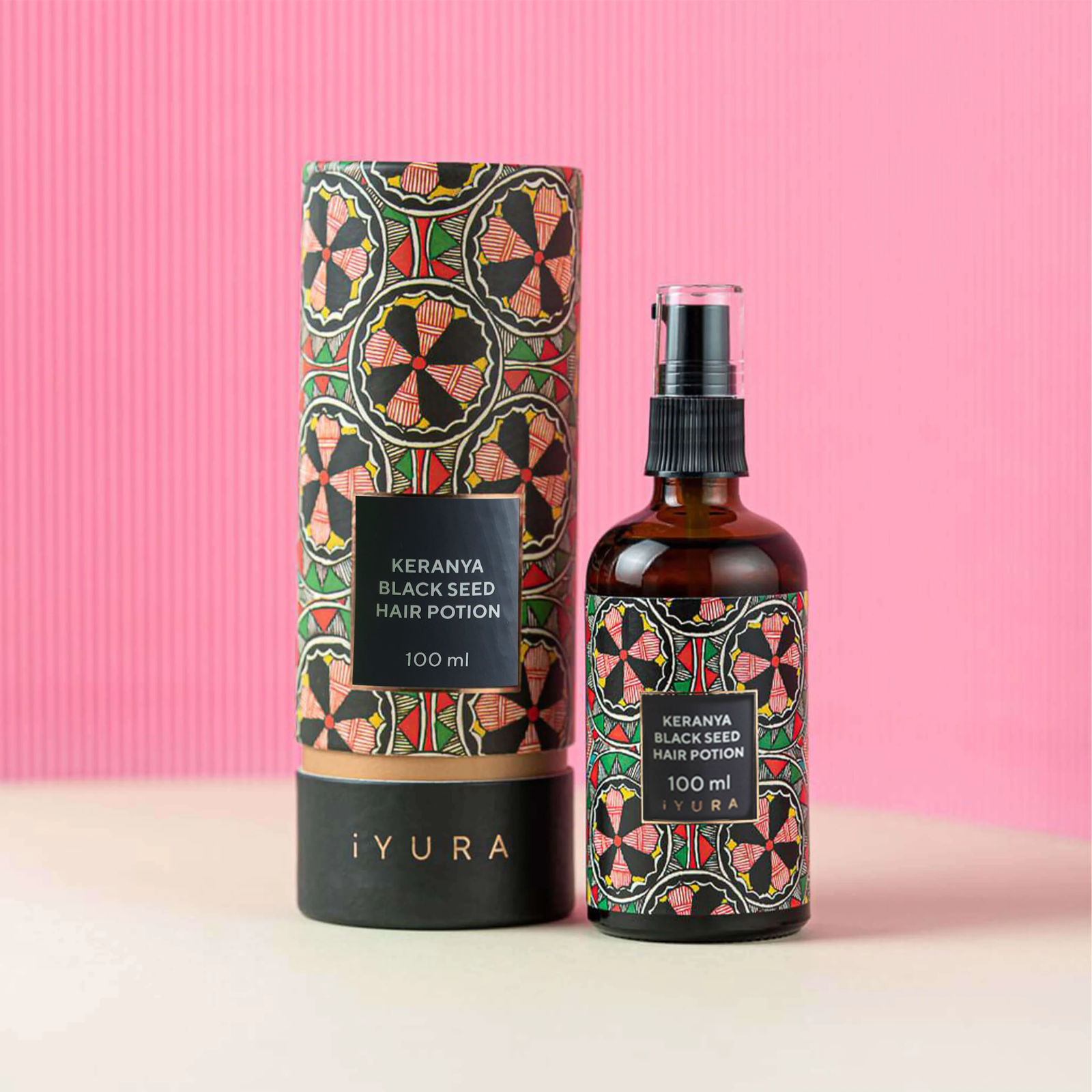 Keranya Poțiune Puternică cu Semințe Negre de păr  (Keranya Black Seed Hair Potion)
