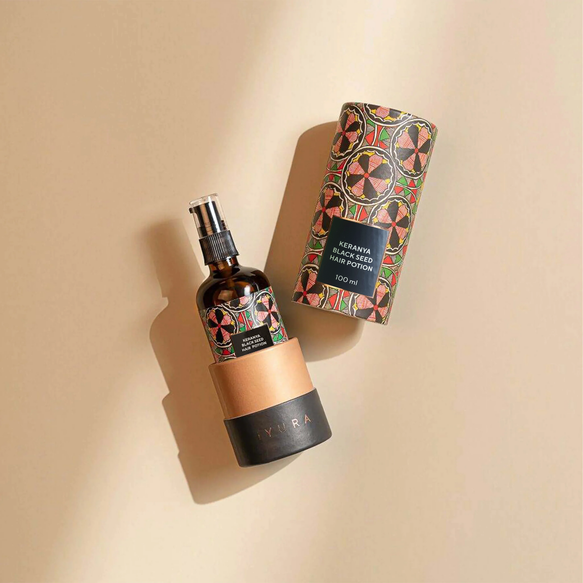 Keranya Poțiune Puternică cu Semințe Negre de păr  (Keranya Black Seed Hair Potion)