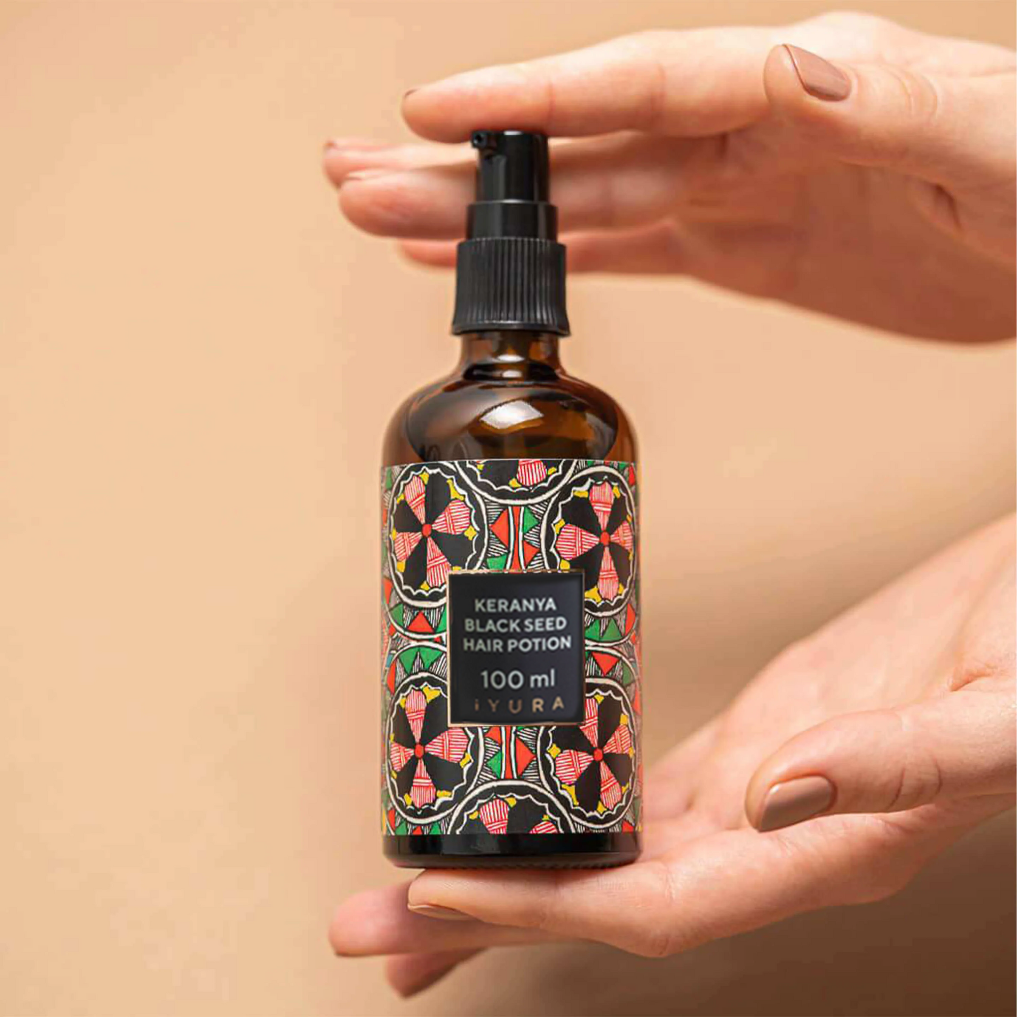 Keranya Poțiune Puternică cu Semințe Negre de păr  (Keranya Black Seed Hair Potion)