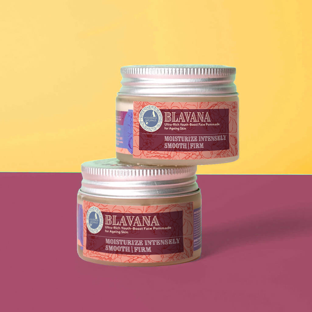 Blavana POMADĂ de FAŢĂ ULTRA-BOGATĂ pentru ten matur (Blavana Ultra-Rich Youth-Boost Face Pommade for Ageing Skin)