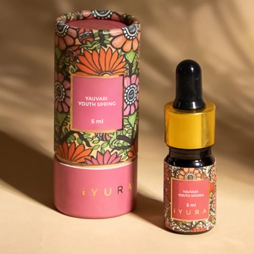 Ulei de faţă iYURA Yauvari Primăvara Tinereții Mini (Yauvari Youth Spring Face Oil)