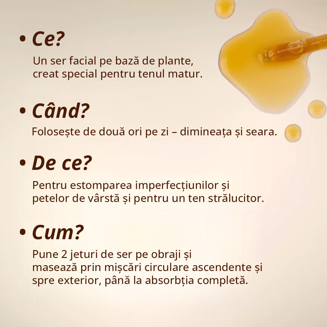 Ser de față Golden Years (Golden Years Face Serum)