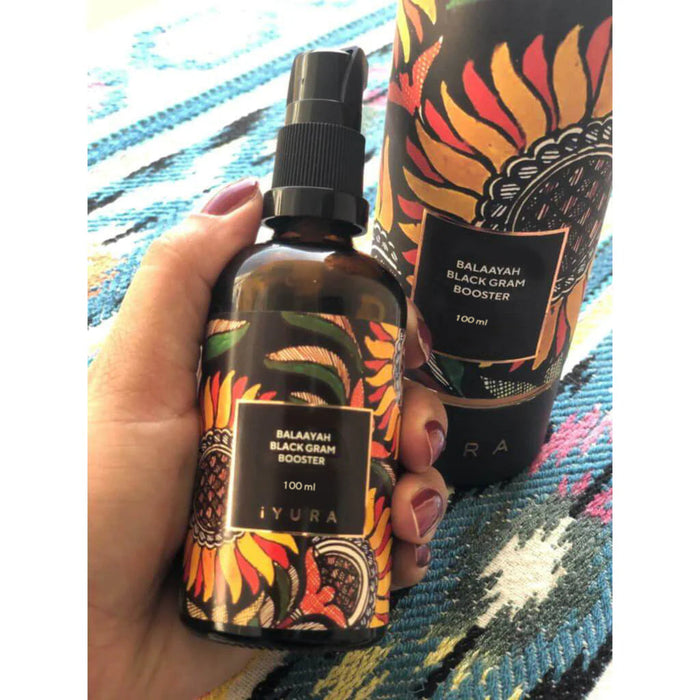 Ulei de corp revitalizant Balaayah cu Fasole Neagră Indiană (Balaayah Black Gram Body Booster)