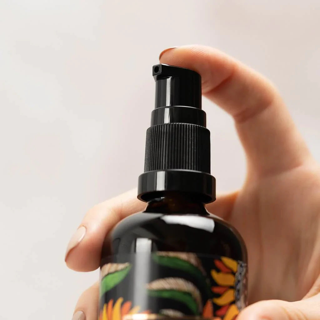 Ulei de corp revitalizant Balaayah cu Fasole Neagră Indiană (Balaayah Black Gram Body Booster)
