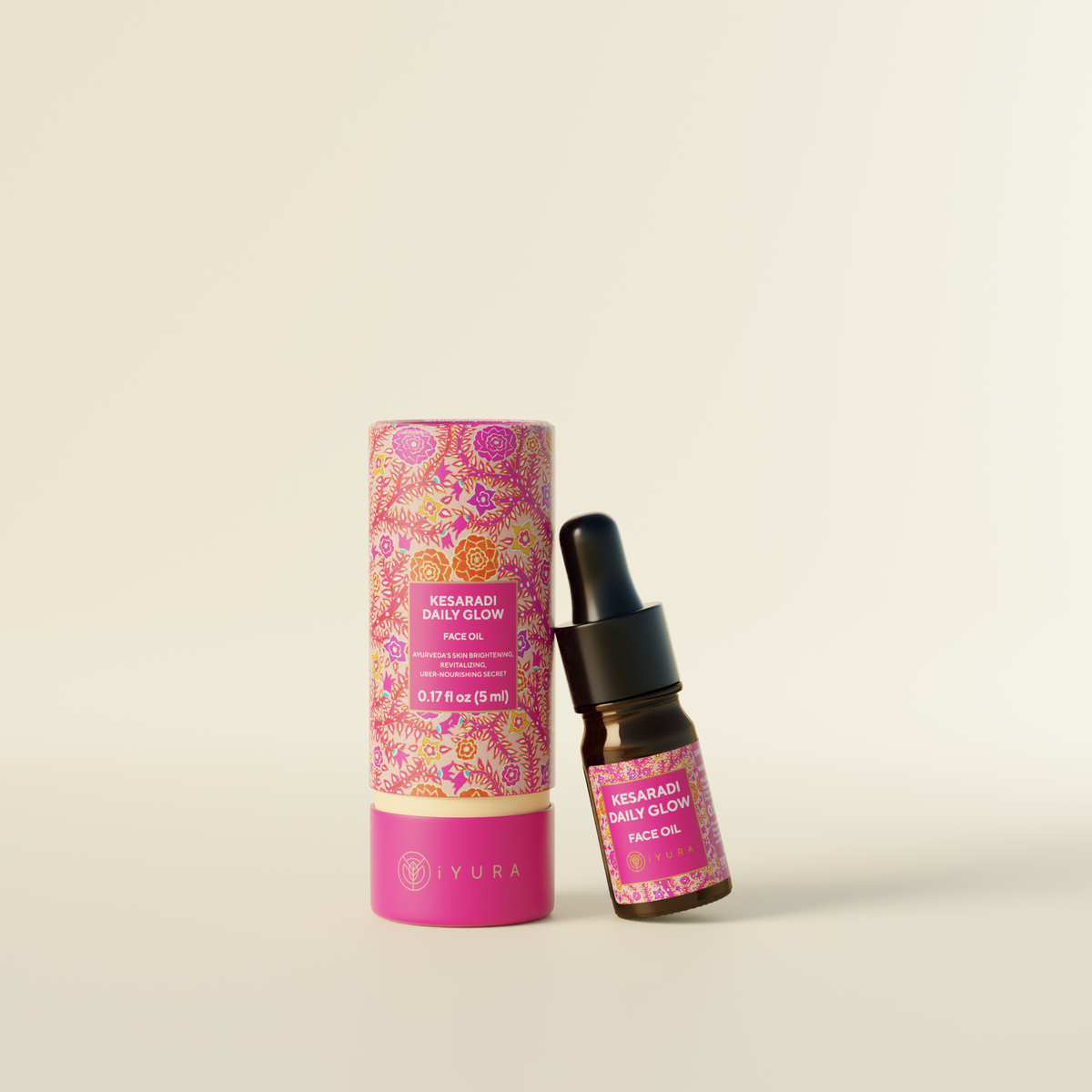 Mini Ulei de faţă Kesaradi pentru strălucire zilnică (Kesaradi Daily Glow Face Oil)