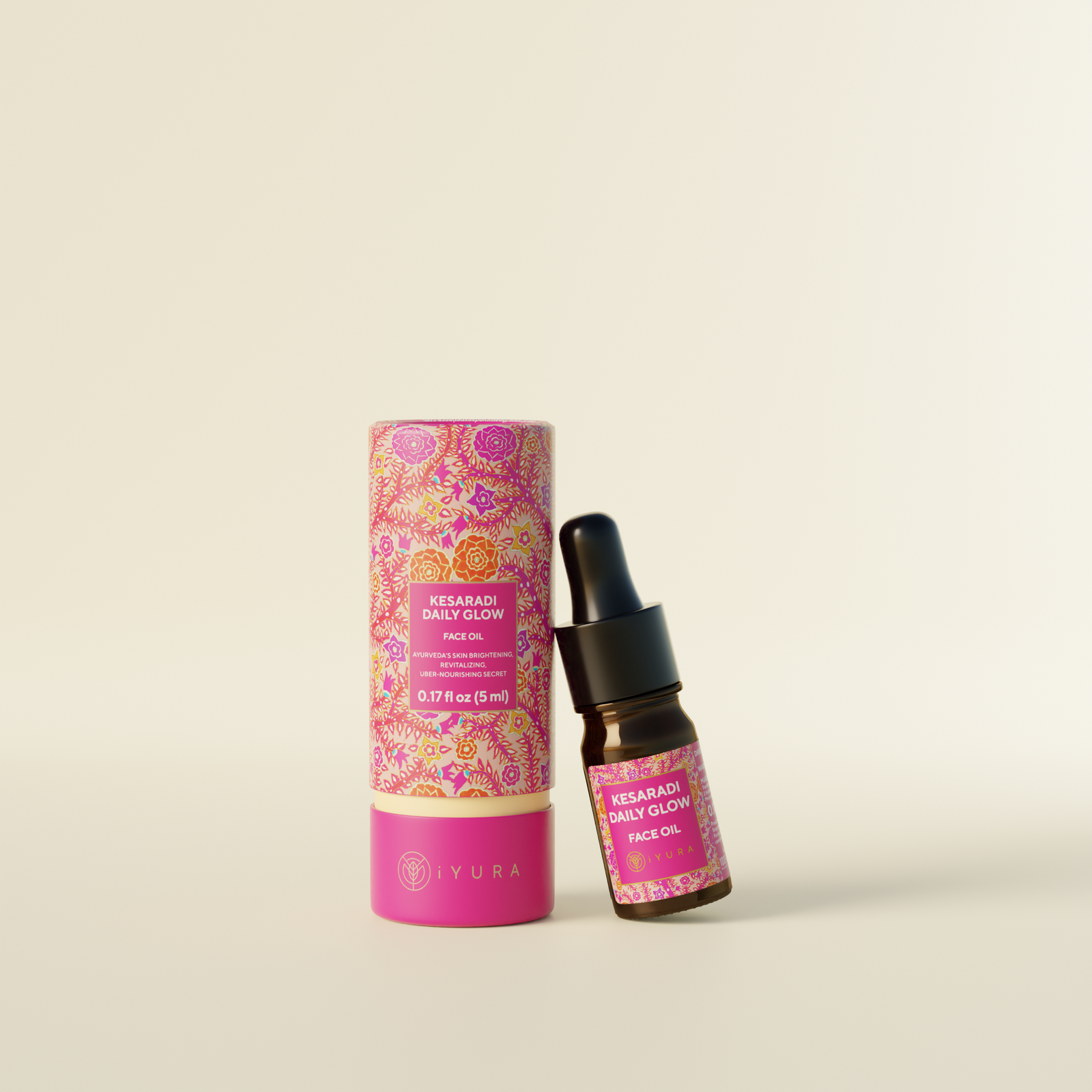 Mini Ulei de faţă Kesaradi pentru strălucire zilnică (Kesaradi Daily Glow Face Oil)